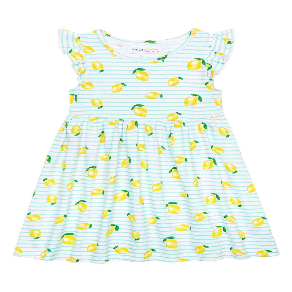 Vestido para niña de limones